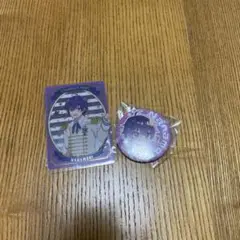 ナナモリ 缶バッジとトレーディングカードセット
