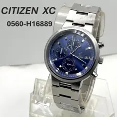 【電池交換済】CITIZEN xC 0560-H16889 クロノグラフ メンズ
