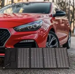 ❤高効率ソーラーパネル3枚搭載❣停電時の電源確保にも大活躍♪❤ソーラーパネル