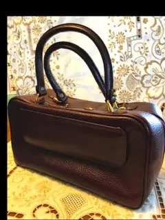 レディース　ハンドバック（革製箱型）　イタリアave caprice社製