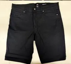 ショートパンツ3個セット　H&M スリムフィット ブラックショートパンツ等まとめ