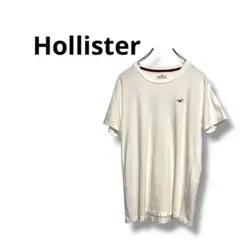 【ホリスター】半袖　Tシャツ　ロゴ　カットソー　シンプル　XS