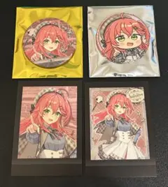 さくらみこ キャラバッジ 缶バッジ ぱしゃこれ ホロ謎
