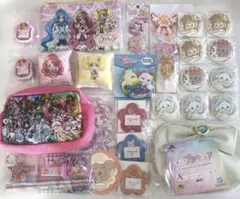 プリキュア グッズ まとめ売り ポーチ 缶バッジ キーホルダー プリティストア
