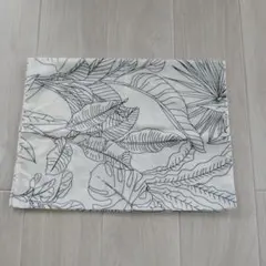 葉のモチーフ 枕カバー 約50cm x 75cm 3枚