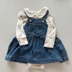 GAP デニムハート柄スカートセット