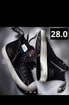 WTAPS×UNDERCOVER×ConverseWMNS コラボスニーカー UNDERCOVER And WTAPS Reunite For A Converse Chuck 70 Z Hi Collab