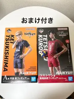 ハイキュー!! 一番くじ ゴミ捨て場の決戦2 フィギュア 月島蛍 黒尾鉄朗
