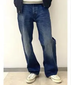 GAP 90s ルーズフィットデニム インディゴブルー 32W 30L