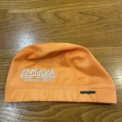 CENTRAL SPORTS 水泳帽 オレンジ