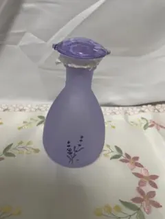 未使用品　北一硝子　醤油差し　パープル　ラベンダー