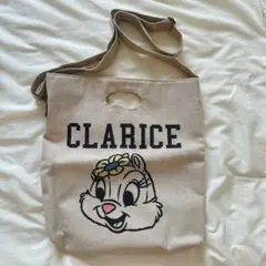 【最終値下げ】ディズニー　クラリス　トートバッグ