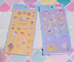 只今より21時まで‼️ちいかわ♥キラキラシール3《2点セット》‼️