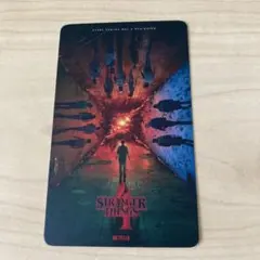 グラニフ　ストレンジャーシングス　カード