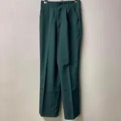 ⬜︎tiptop ダークグリーンスラックス ゴム入りウエスト
