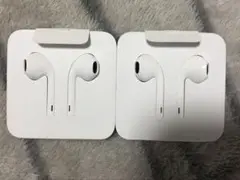 iPhoneイヤホン２個セット　純正品　正規品　付属品　Lightning