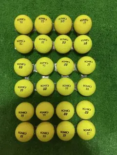 イグニオ　イエローボール24球の出品になります。