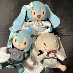 劇場版プロジェクトセカイ プロセカ ふわぷちミニぬいぐるみ 初音ミク３種セット