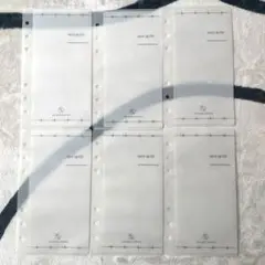 バインダー 貯金 リフィル 韓国 saving オーダー　フリー項目