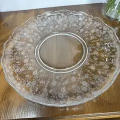 ケンブリッジ ローズポイント ティーカップ＆ソーサー グラス Cambridge ケンブリッジ ローズポイント ティーカップ＆ソーサー グラス
