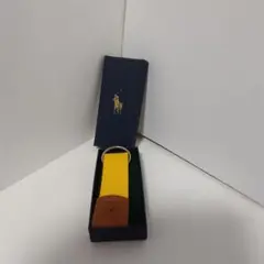 Ralph Lauren キーホルダー キーリング　イエロー