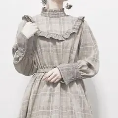 レベッカブティック グレンチェックワンピース
