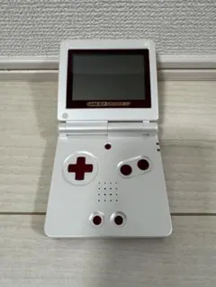 ゲームボーイアドバンスSP ホワイト/レッド　本体のみ