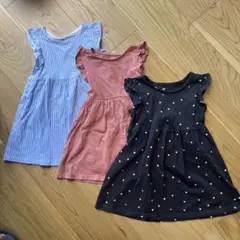 92 2T 3枚セット ワンピース