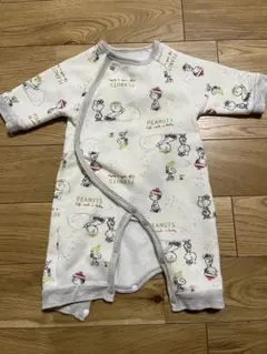 ◆最終値下◆新生児 PEANUTSロンパース・カバーオール 50〜60センチ