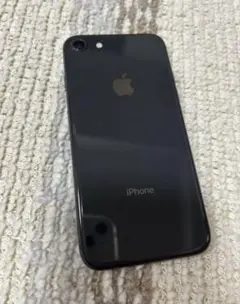 Apple iPhone8 スペースグレイ　64GB 容量86% SIMフリー
