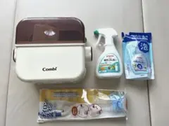 Combi 除菌じょーず、【新品】哺乳瓶用洗剤、哺乳瓶洗浄ブラシ