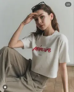 RANCLIC memoire logo mini tee Tシャツ