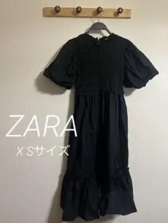 美品　ZARA ポプリンワンピース
