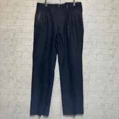 CORAGTO ブラック スラックス 39cmウエスト シンプル　人気デザイン