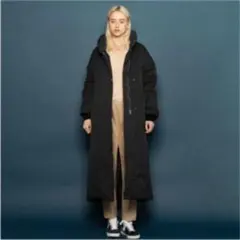 searoomlynn Stand Collar ロングダウンコート