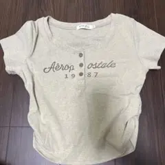 Aéropostale 1987 ボタン付きTシャツ