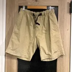 wtw ロゴショーツ　ベージュ