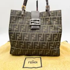 定番✨ フェンディ FENDI トートバッグ マンマバケット ズッカ 肩掛け