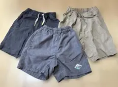 男の子　ハーフパンツ　110 BREEZE ・BRANSHES 3枚セット