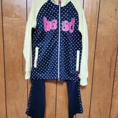 HEADジャージ上下　黄色可愛い　少し使用感あり
