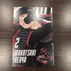若月健矢選手 飲食特典ポストカード