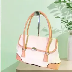 DAKS ダックス キャンパス生地 軽量 ハンド ショルダーバッグ