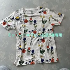graniph miffy 花柄プリント Tシャツ Mサイズ