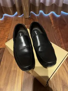 Clarks ブラック ローファー