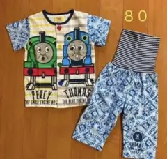 【新品未使用品】⑤ トーマス半袖パジャマ 80㎝