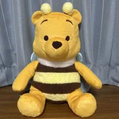 くまのプーさん 赤いほっぺ スーパーラージぬいぐるみ みつばちVer.