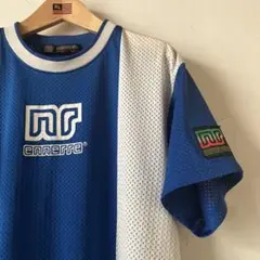 ennerre 　メッシュ　サッカープラクティスシャツ　半袖　Lサイズ？　フェス