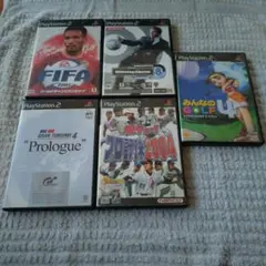 PS2 ソフト 人気スポーツゲーム 5本セット