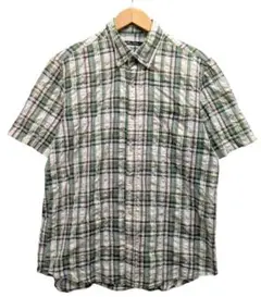 (Back point)　バックポイント　チェックシャツ (L)