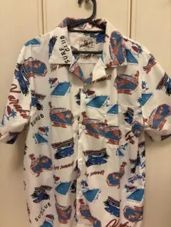 カラク　kalaku アロハシャツ　柄シャツ　surf